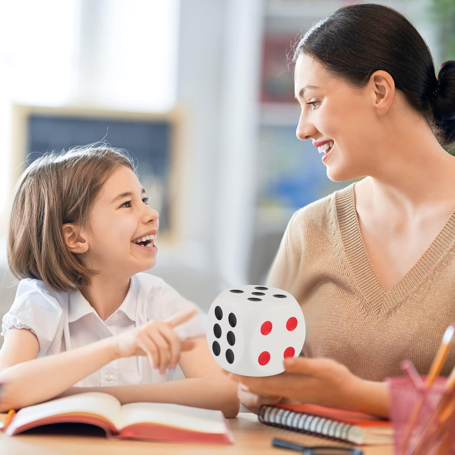 Anboor 3.1" Squishies Dice Kawaii Soft Slow Rising Scented Squishies Stress Relief Kids Toys Collection Decorative Props - Image 5