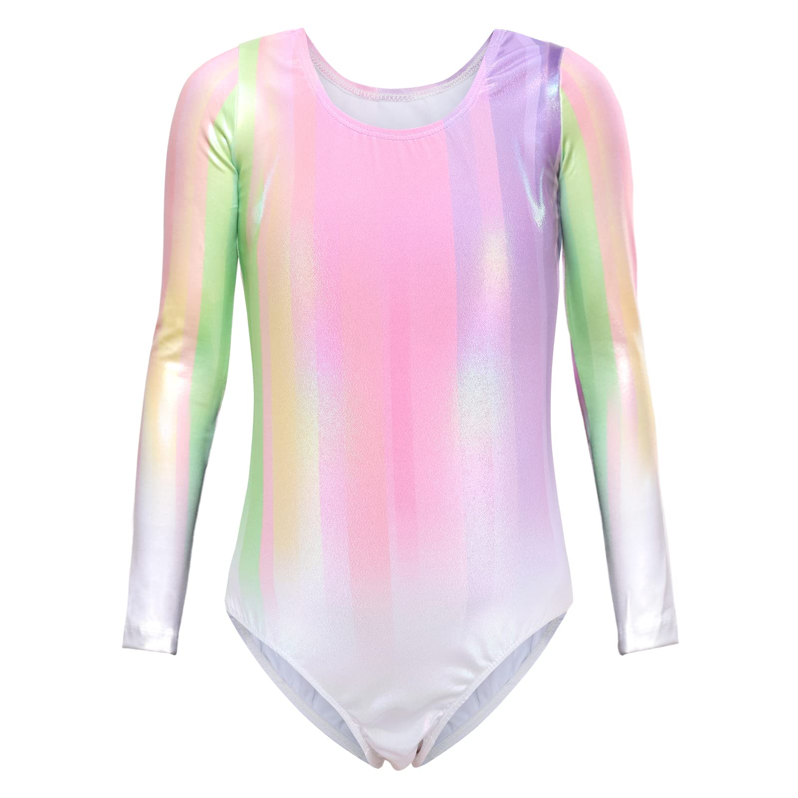 Bezioner Maillot de Gimnasia Leotardos de Danza Body Ballet Clásico Sin Mangas/Manga Larga para Niña 3-14 Años — view 9