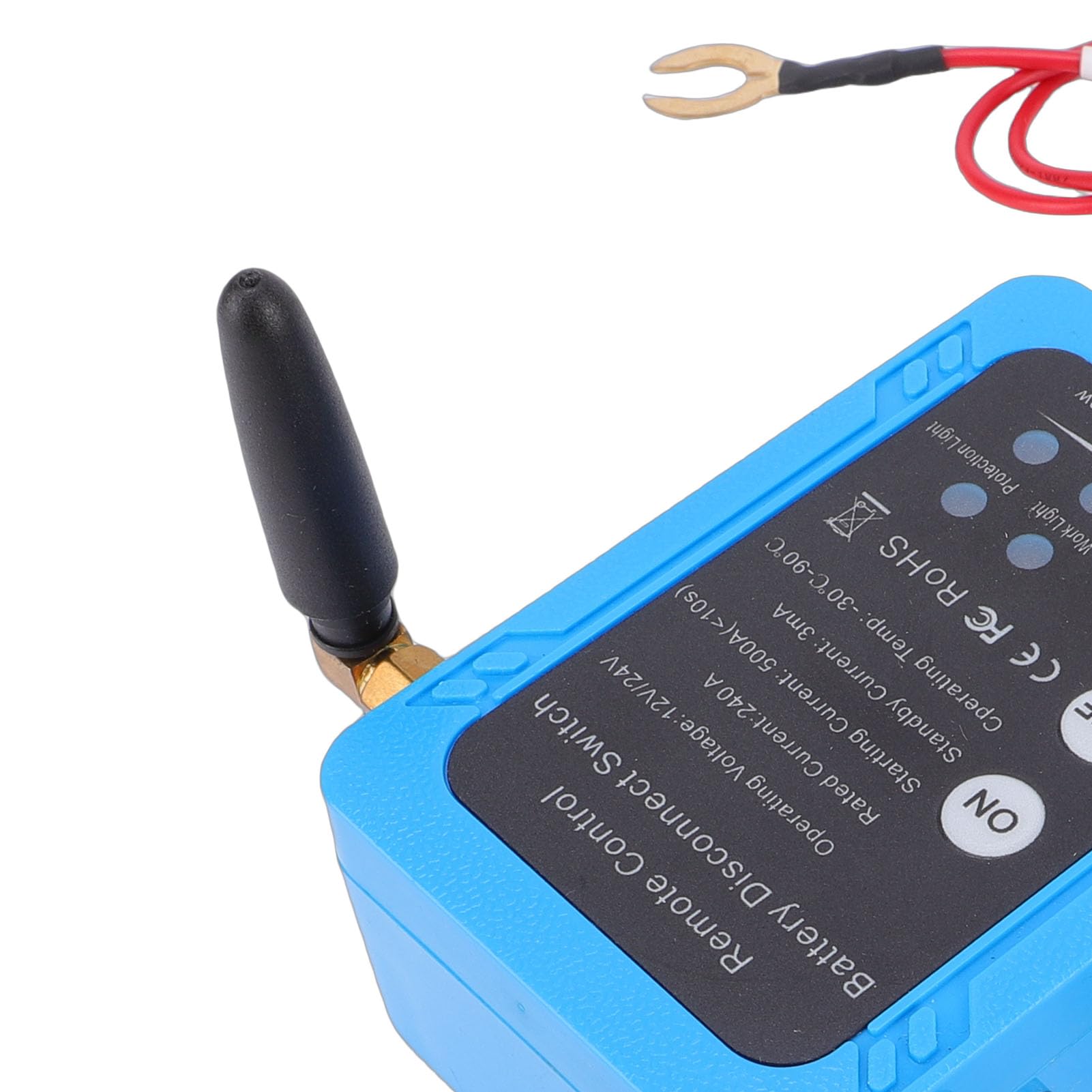 Interruttore Staccabatteria, ABS e Ottone con Telecomando, 240A 12V 24V per Auto, Camion, Barche Previene il Consumo di Energia