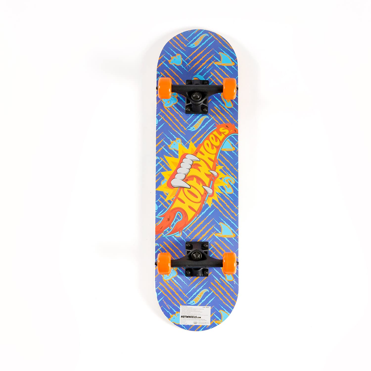 ODS -42031 Hot Wheels ODS, Color Azul, Rojo, Amarillo, 5+, 42031