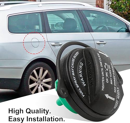 Miniatura 4 de EATAKWARD Tapa del depósito de combustible reemplaza# 3C8201550E 3C0-201-550-N 3C0201550N Reemplazo para CC 2009-2017  Eos 2007-2016  Passat