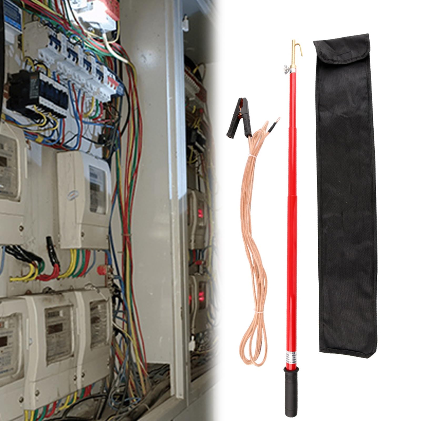 Barra de descarga de alta tensión contra arcos eléctricos en sistemas de 110 kV