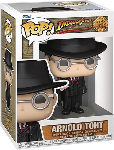 Miniatura 2 de POP Indiana Jones: Raiders of The Lost Ark - Figura de vinilo de Arnold Toht Funko (con funda protectora de caja compatible), multicolor, 3.75
