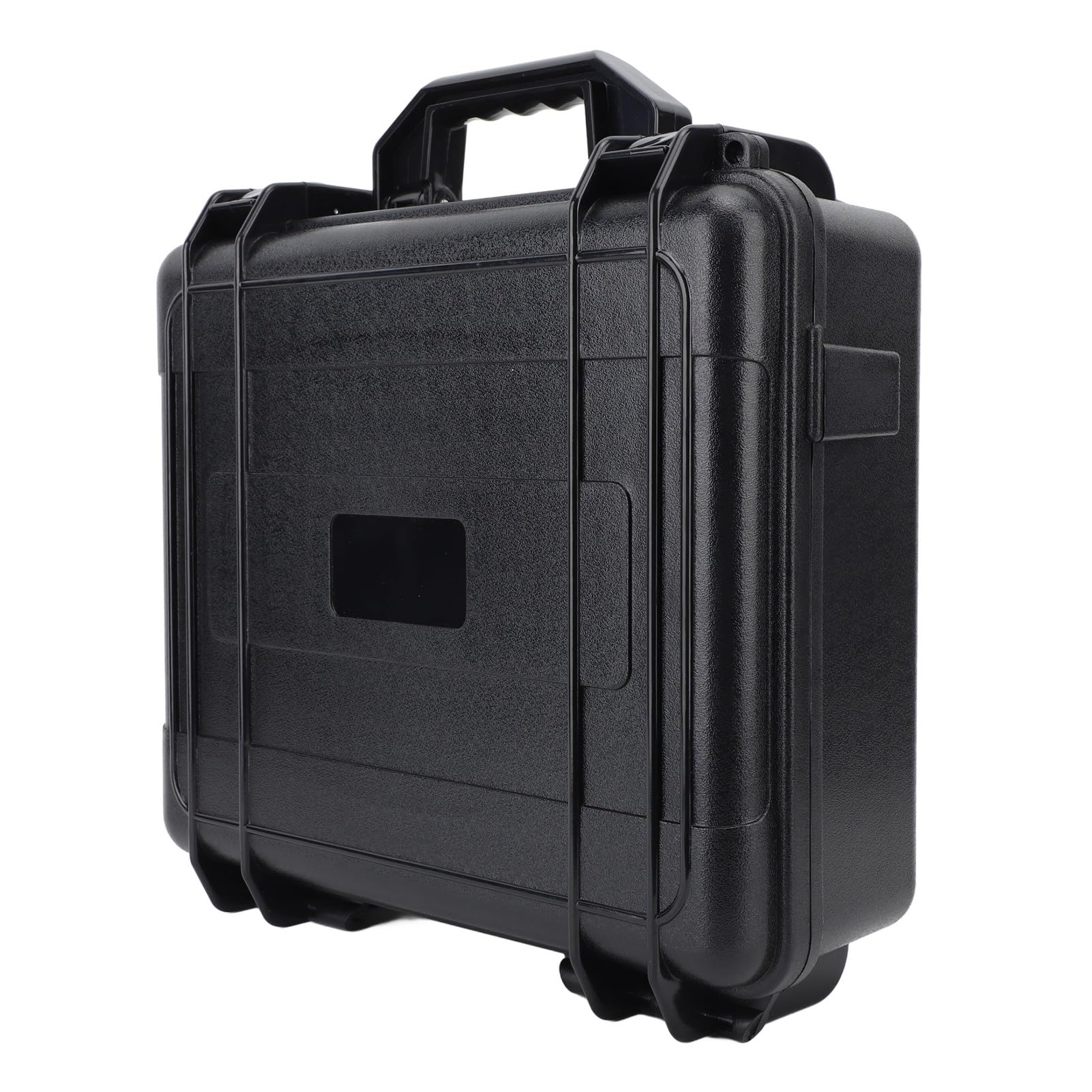 Cocoarm Custodia Protettiva, Custodia Impermeabile in Plastica Addensata con Imbottitura in Schiuma 340 X 313 X 125 Mm Maniglia con Chiusura a Scatto per Riporre il Metal Detector in Viaggio e per