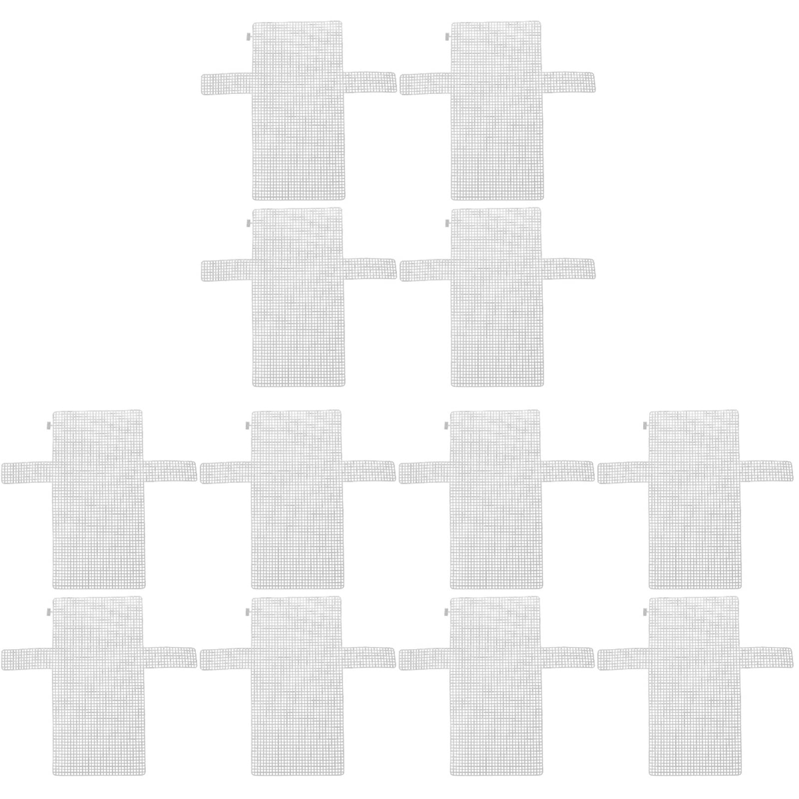 EXCEART 12-Pack Plastic Canvas Sheets