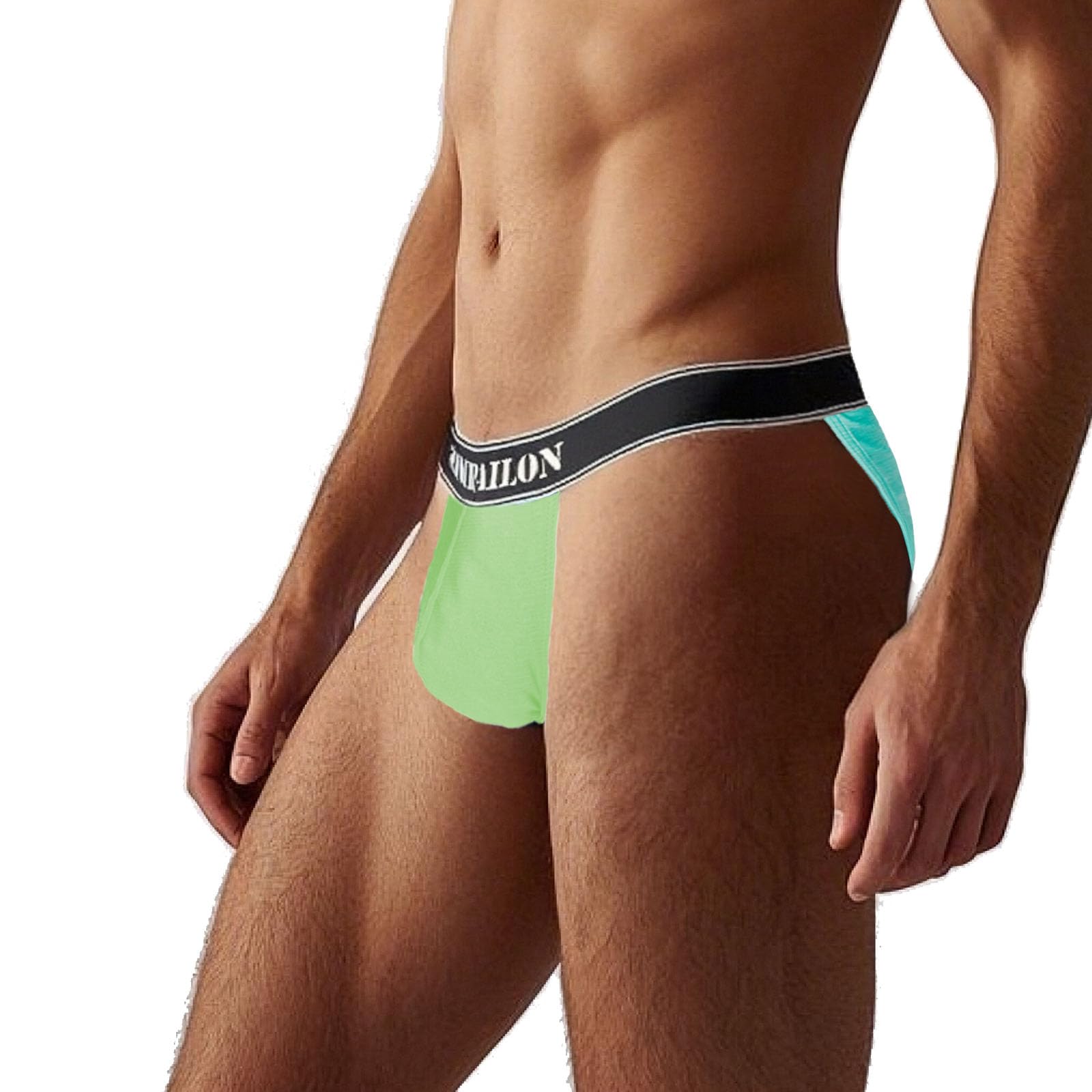 ZAIGGUT Mens Ice Silk Briefs Underwear Bulge Pouch Briefs Bikini Low Rise Underpants