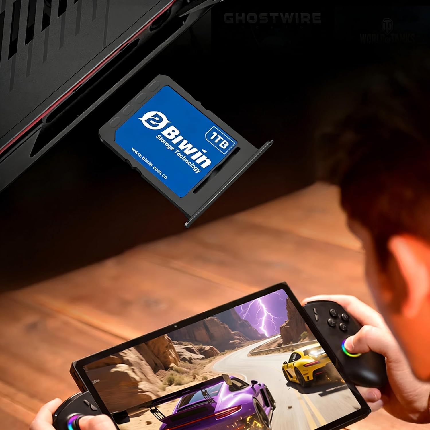 WEELIAO Mini SSD 1TB 2TB for GPD Win 5, for Onexplayer Onexfly Apex/ X1 Air/Super X, Ultra-Compact External Storage (Requires Mini SSD Slot) (1TB)