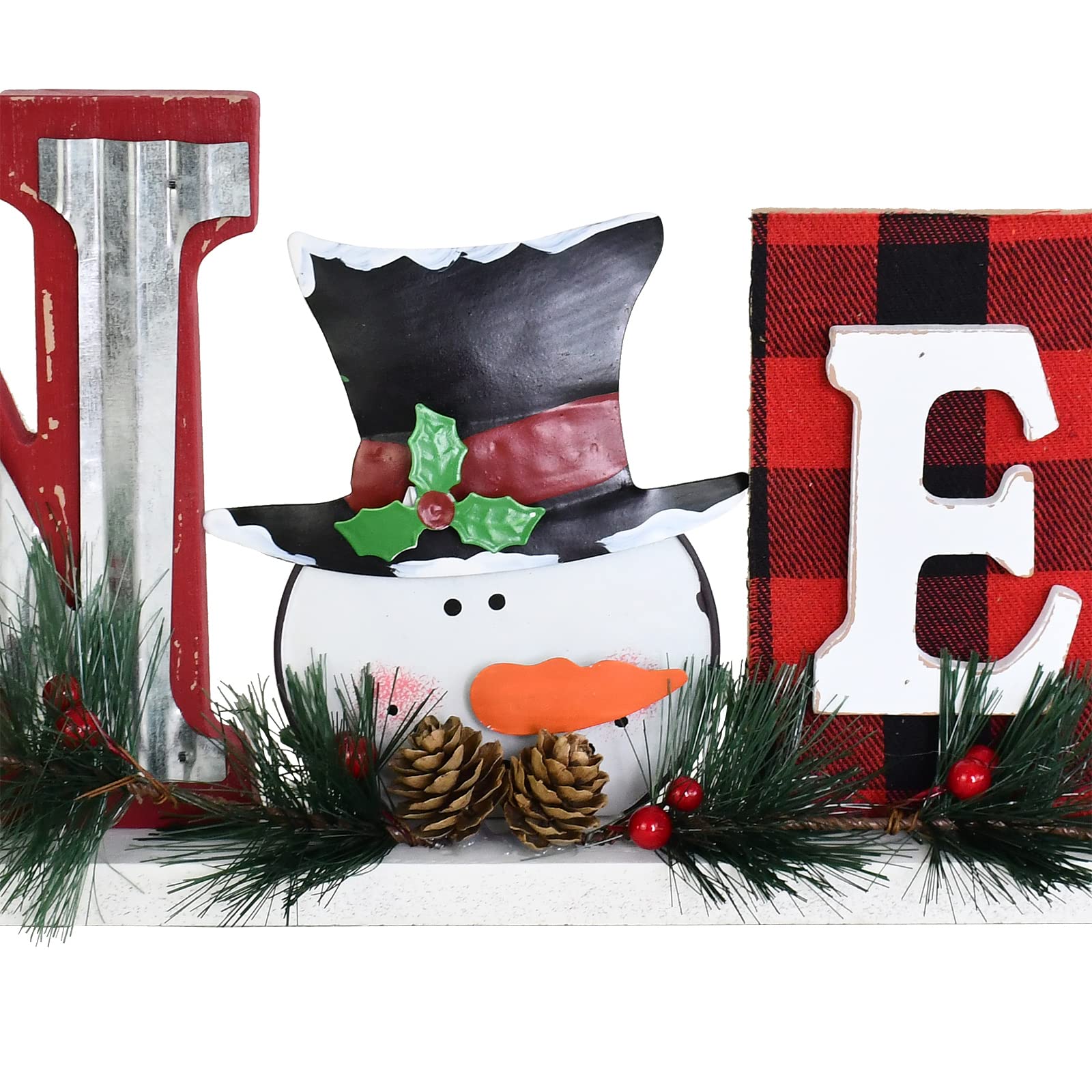 Amazon.co.jp: Wood Noel クリスマスサイン 装飾 切り抜き 木製 言葉