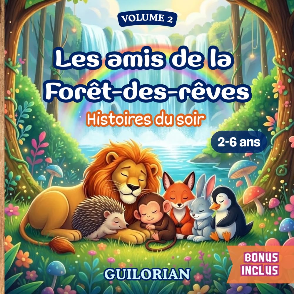 Les Amis de la Forêt-des-Rêves – Lecture du soir pour rêver et croire en soi: 7 histoires illustrées pour comprendre ses émotions, célébrer l’amitié ... Histoires illustrées pour enfants de 2-6 ans)