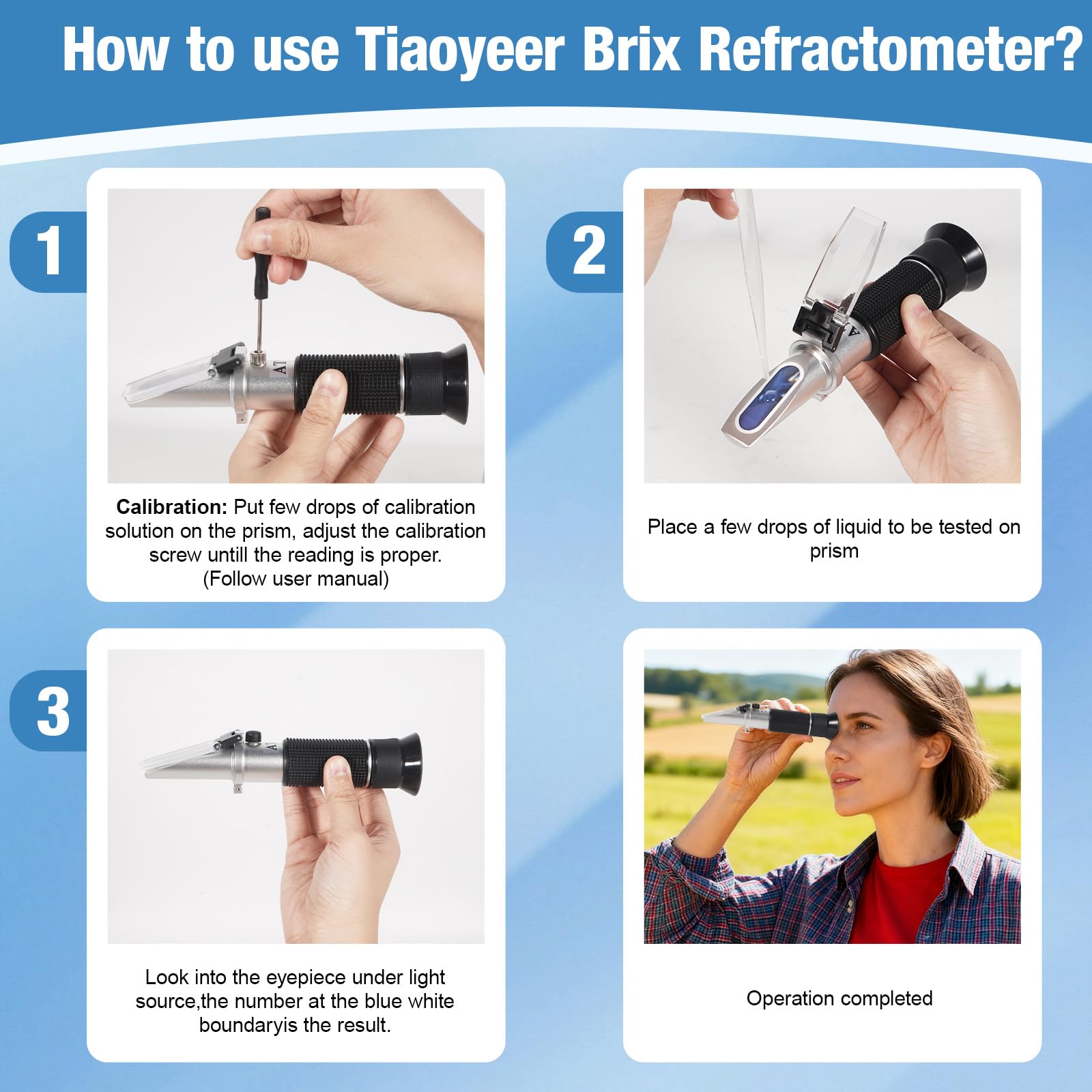 GYE Brix Refractometer - Wine & Beer Brewing -5