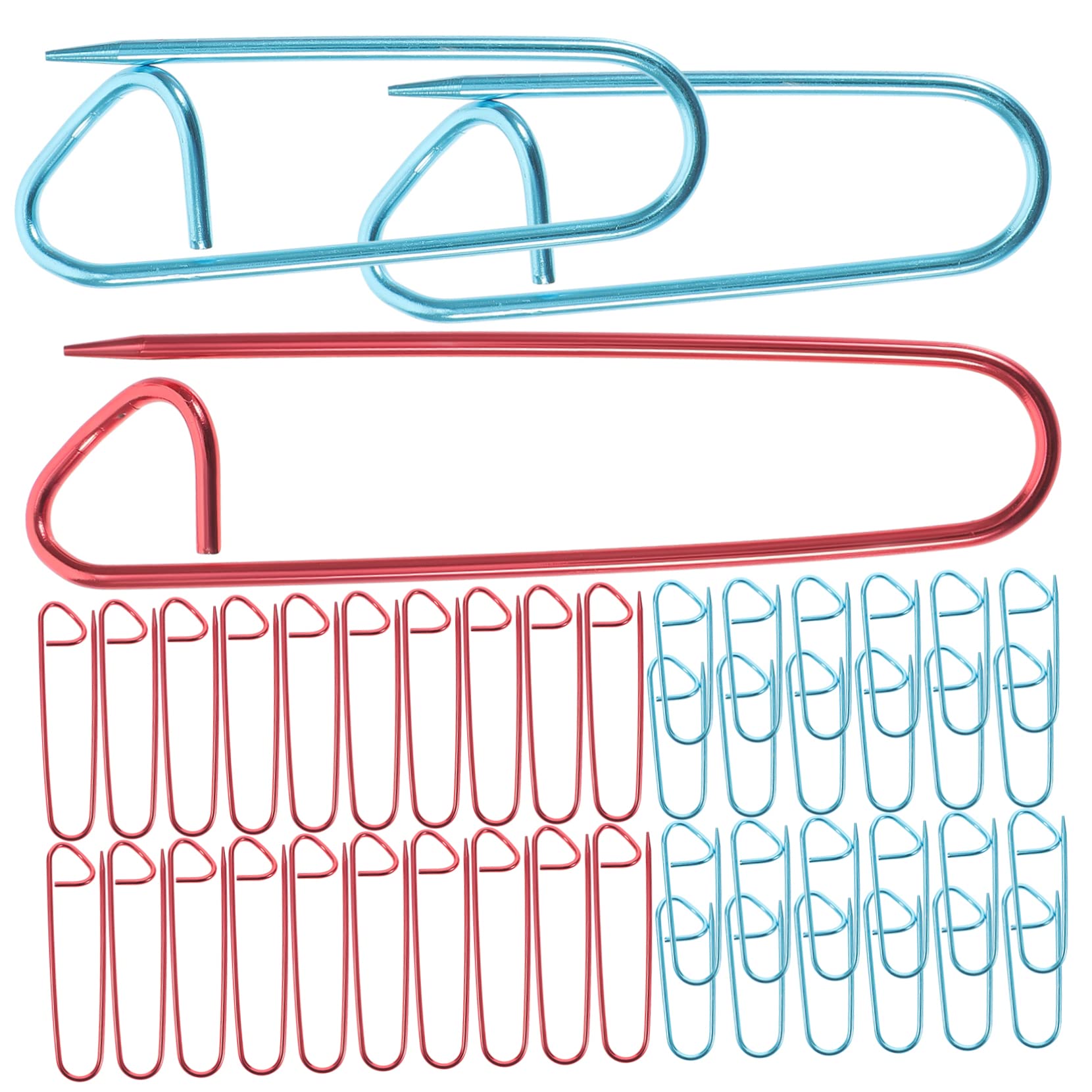 ifundom 3 Sets Strickhalter Sicherheitsnadel Webhalter Kabelnadeln Leicht Und Tragbar 50 Stück * 3