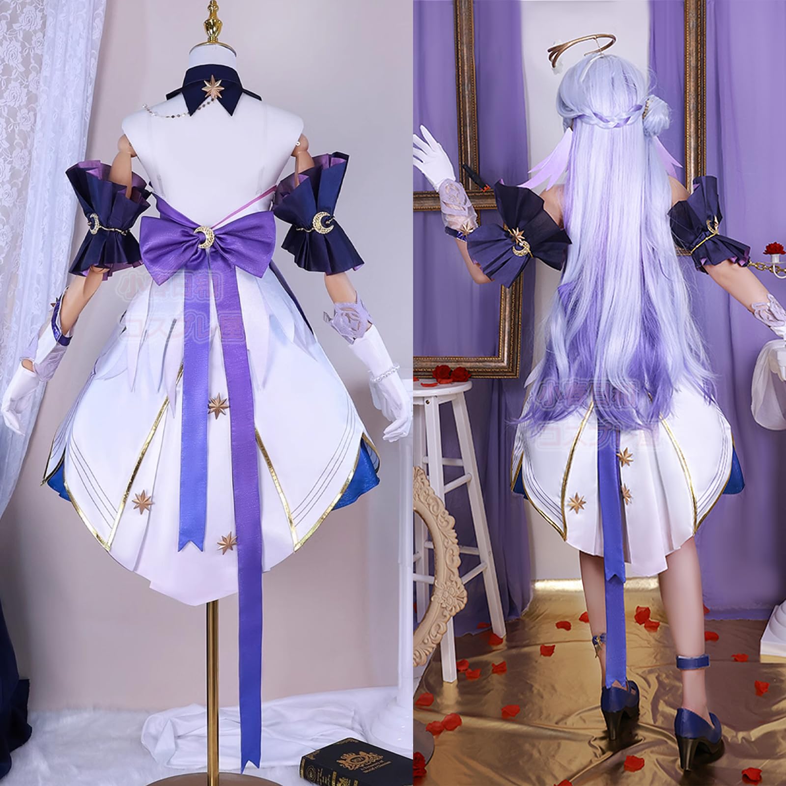 Amazon.co.jp: 崩壊:スターレイル ロビン コスプレ衣装 知更鳥 髪飾り 