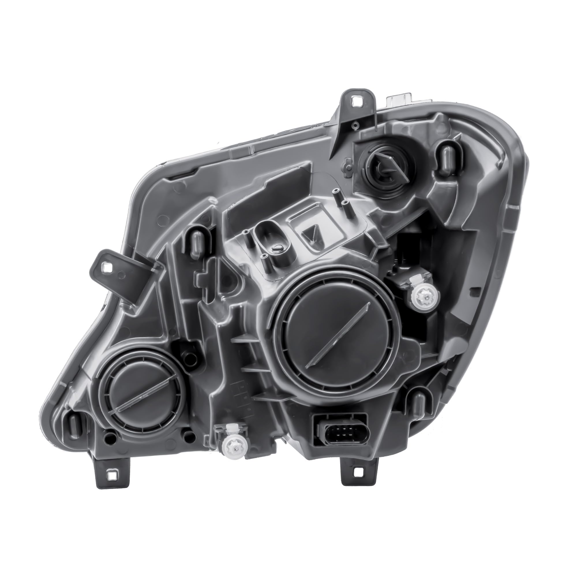 LONGLING Faro anteriore Faretto Anteriore Destro con Motore per Mercedes Sprinter W906 2014-2018