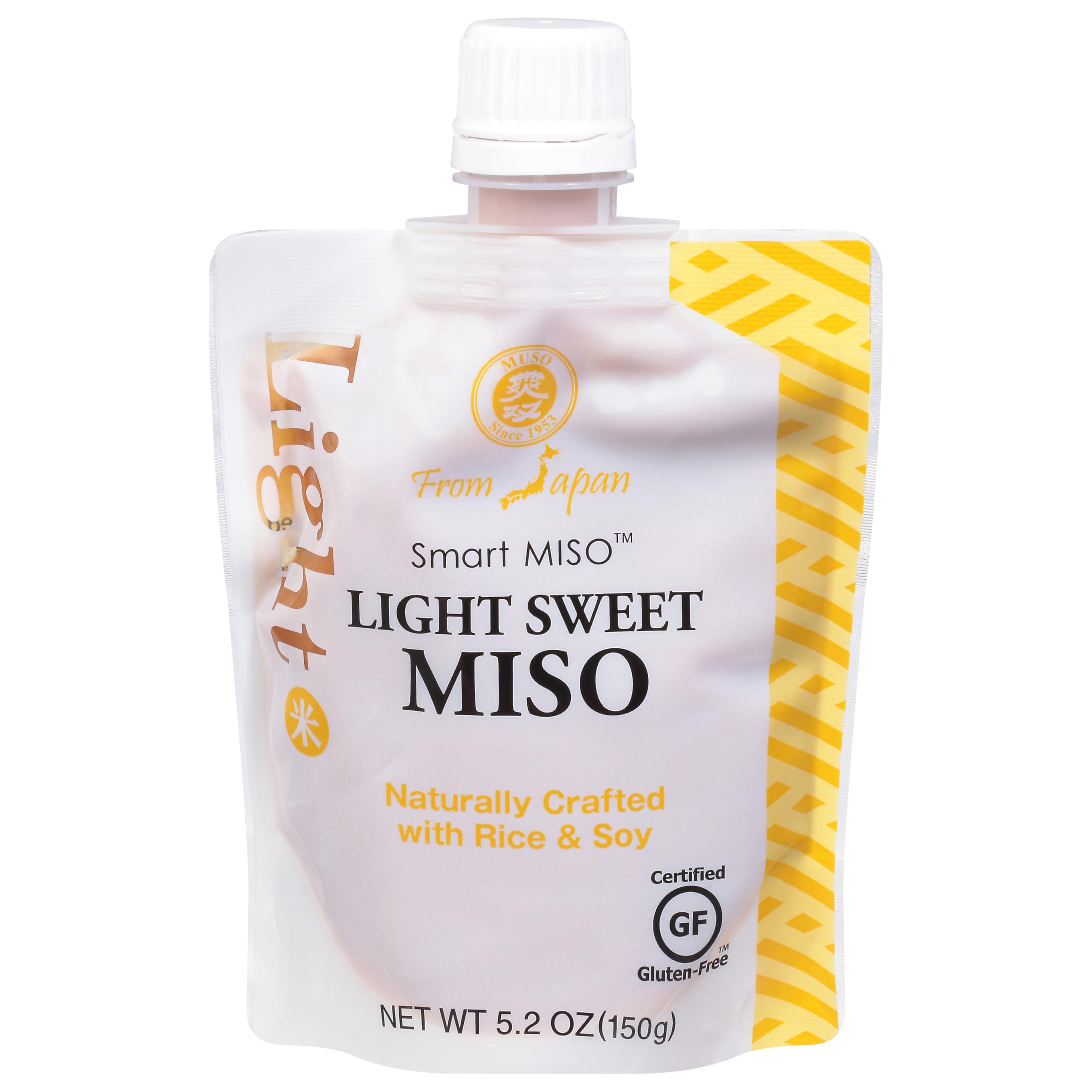 Amazon.com : Muso From Japan Smart Miso, Light Sweet, 5.2 oz
