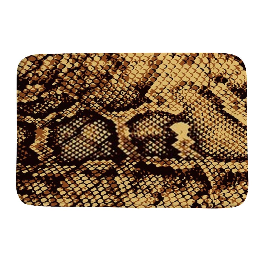 Tapis de bain Ruchen peau de serpent pour éviter l'eau au sol
