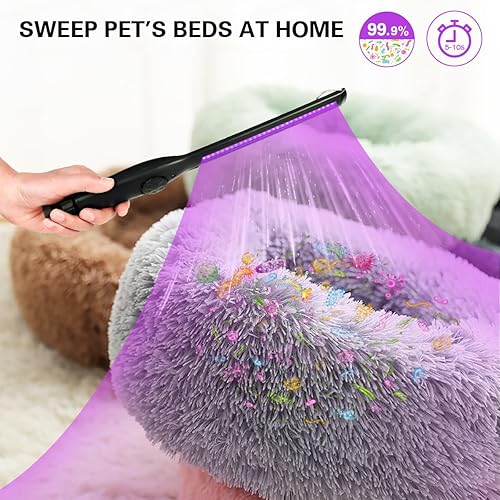 Miniatura 6 de Desinfectante de luz UV, lámpara portátil de desinfección de luz UV recargable por USB, desinfectante de luz ultravioleta para el hogar, hotel,