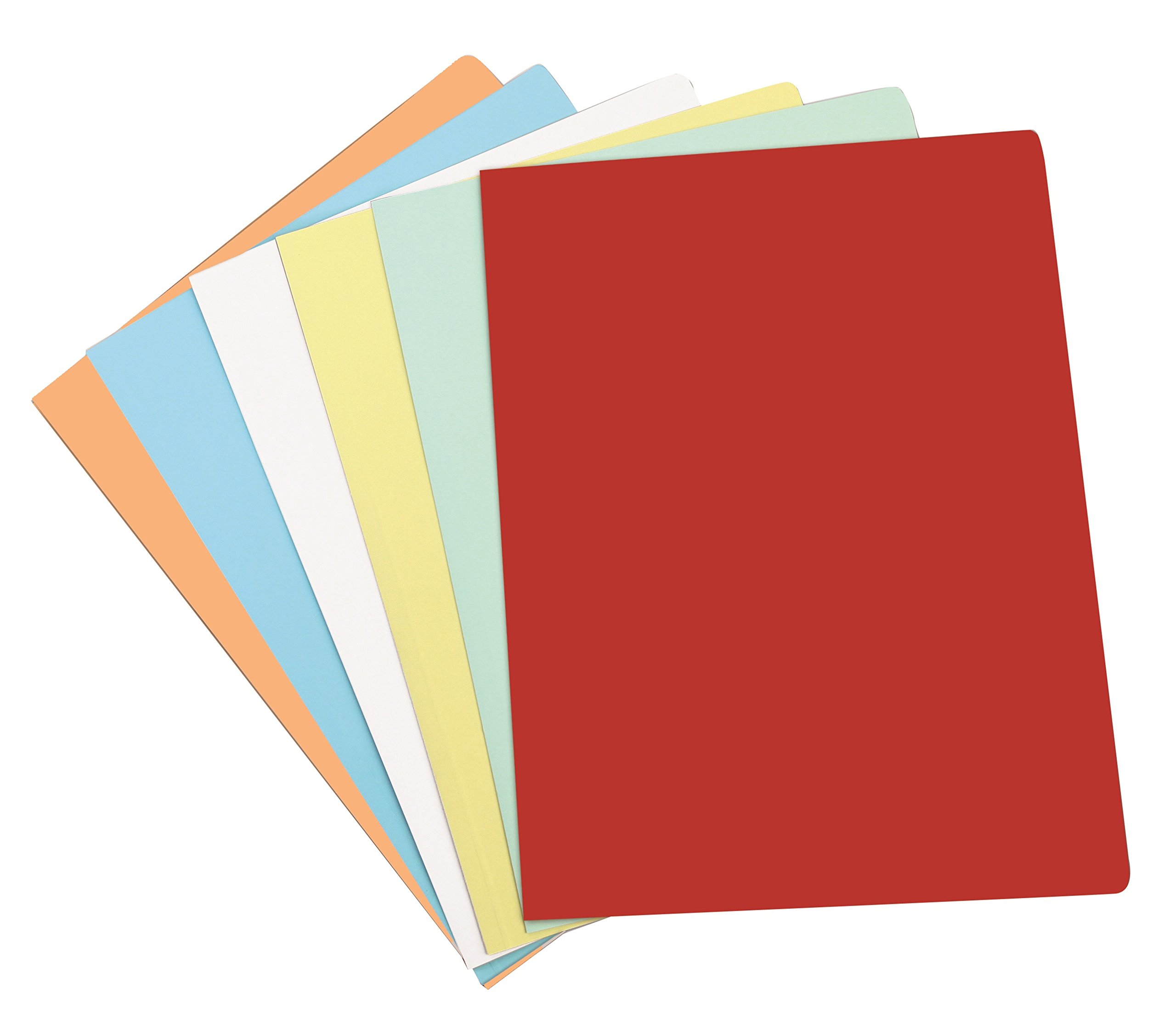 Pack De 50 Subcarpetas Simples A4 - Color Amarillo, Cartulina 180 Gr, Material 100% Reciclado