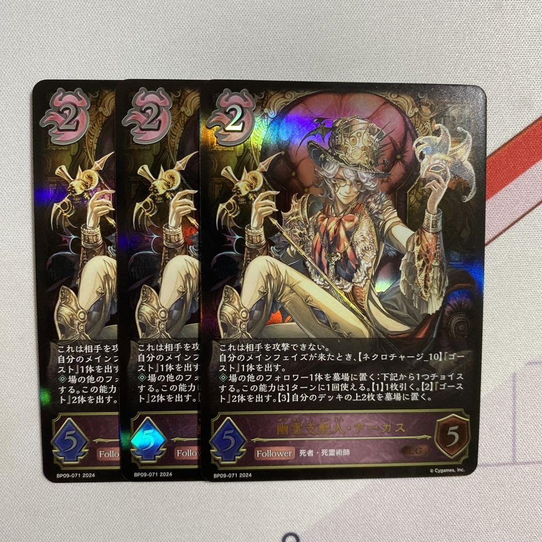 Amazon.co.jp: シャドウバースエボルヴ 幽霊支配人・アーカス LG