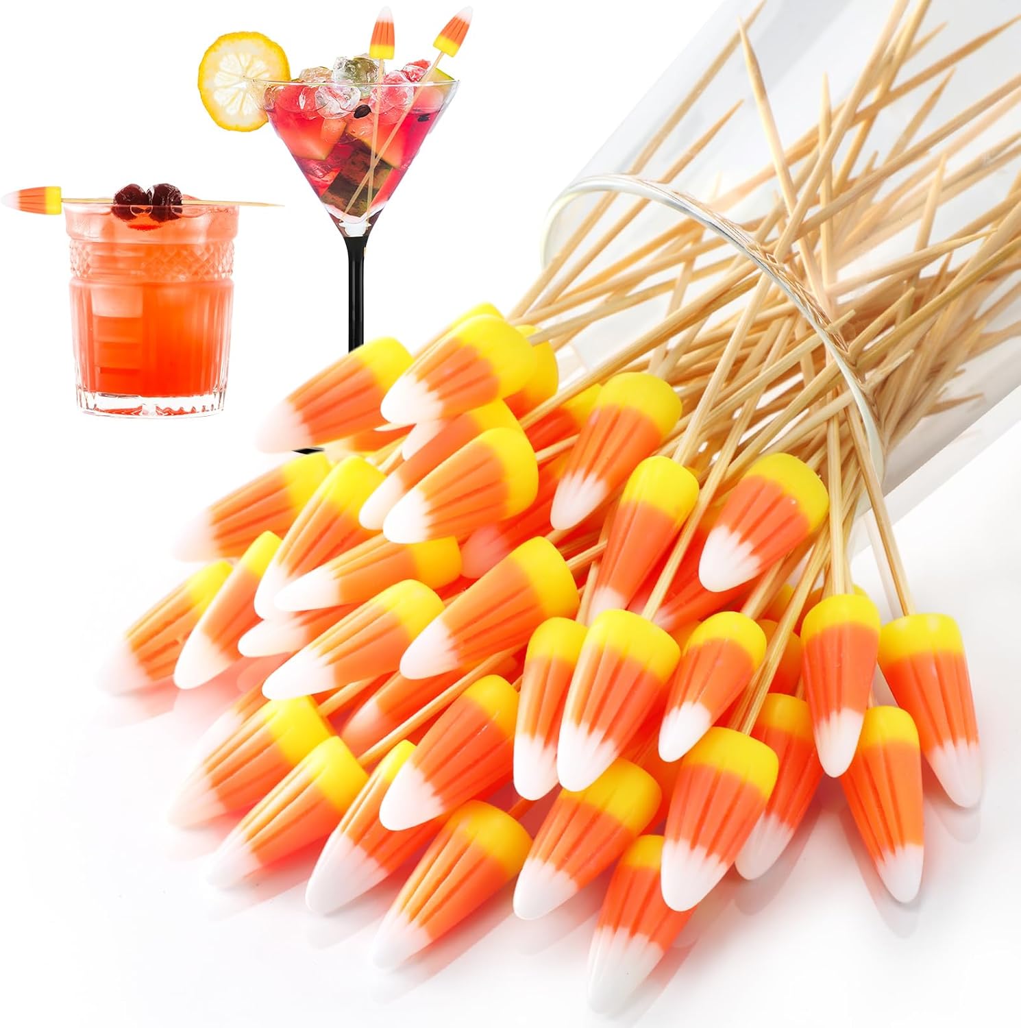 Candy Corn Chopsticks Race