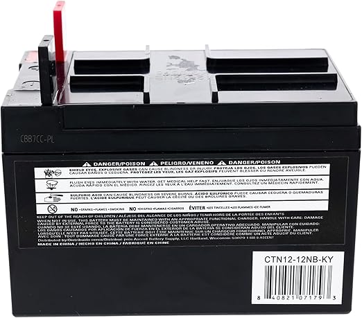 Ariens Gravely 04738800 12V 12A 190CCA Battery OEM Apex Ikon Zoom Pro-Turn Edge Snow Blowers