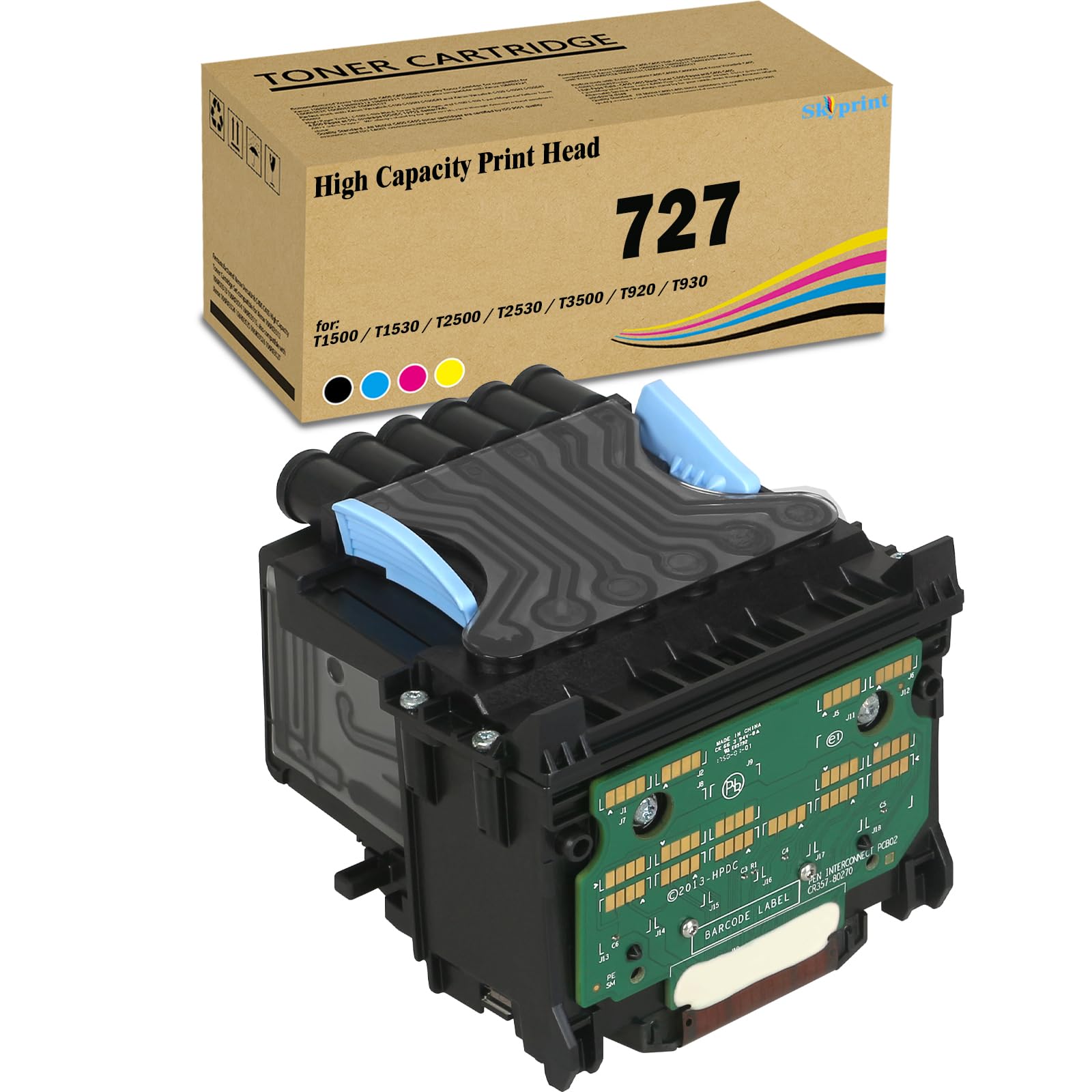 Cabezal de impresion 727 B3P06A SkyPrint para plóter HP Designjet T920 T1500 T2500 2
