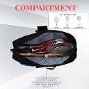 WHACKK Drive Tennis Bag Red Black | Racket Bag for Tennis & Badminton with Shoe Pocket | Backpack Style Kit Bag for Men, Women & Junior Players gallery image