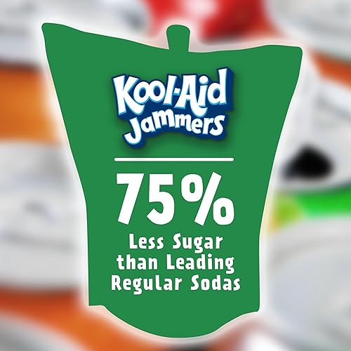 Miniatura 7 de Kool-Aid Jammers Watermelon Flavored Drink, 10 ct Box, 6 fl oz Pouches