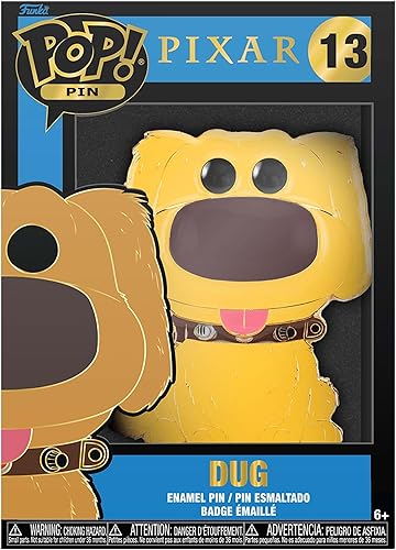 Miniatura 2 de Funko Pines de tamaño Pop! Disney Pixar UP - Dug (los estilos pueden variar, con posible variante de persecución)
