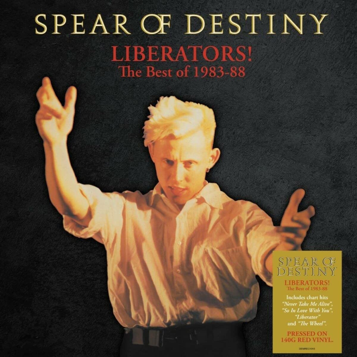 Spear Of Destiny Liberators! - The Best Of 1983-1988 (red Vinyl) LP New 50147979