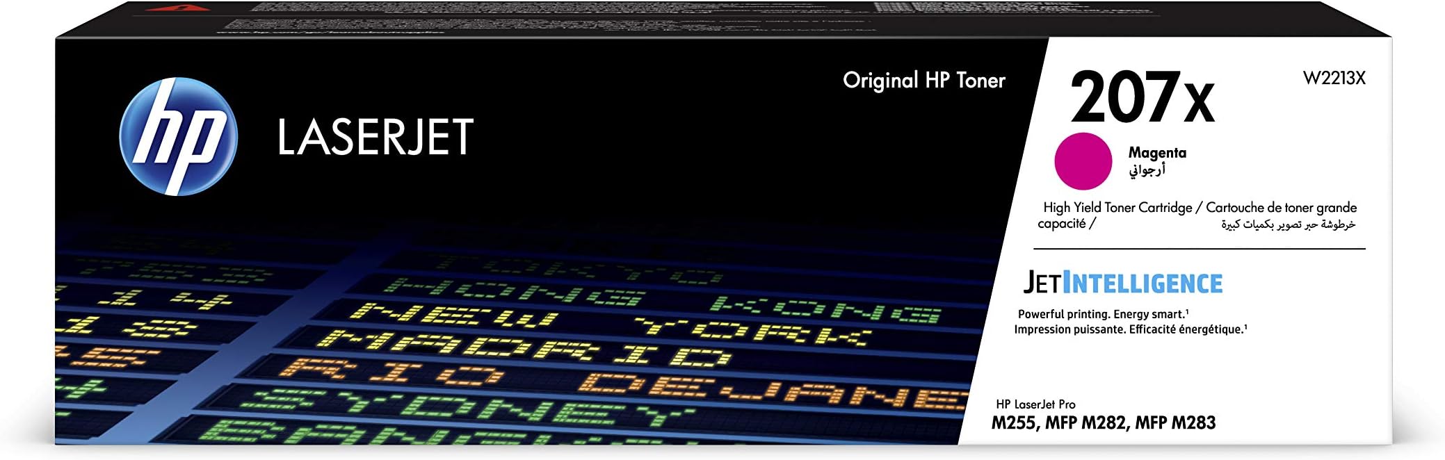 HP W2213X 207X High Yield Original LaserJet Toner Cartridge, Magenta, Single Pack