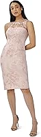 Vista 1 de Adrianna Papell Vestido tubo bordado floral para mujer