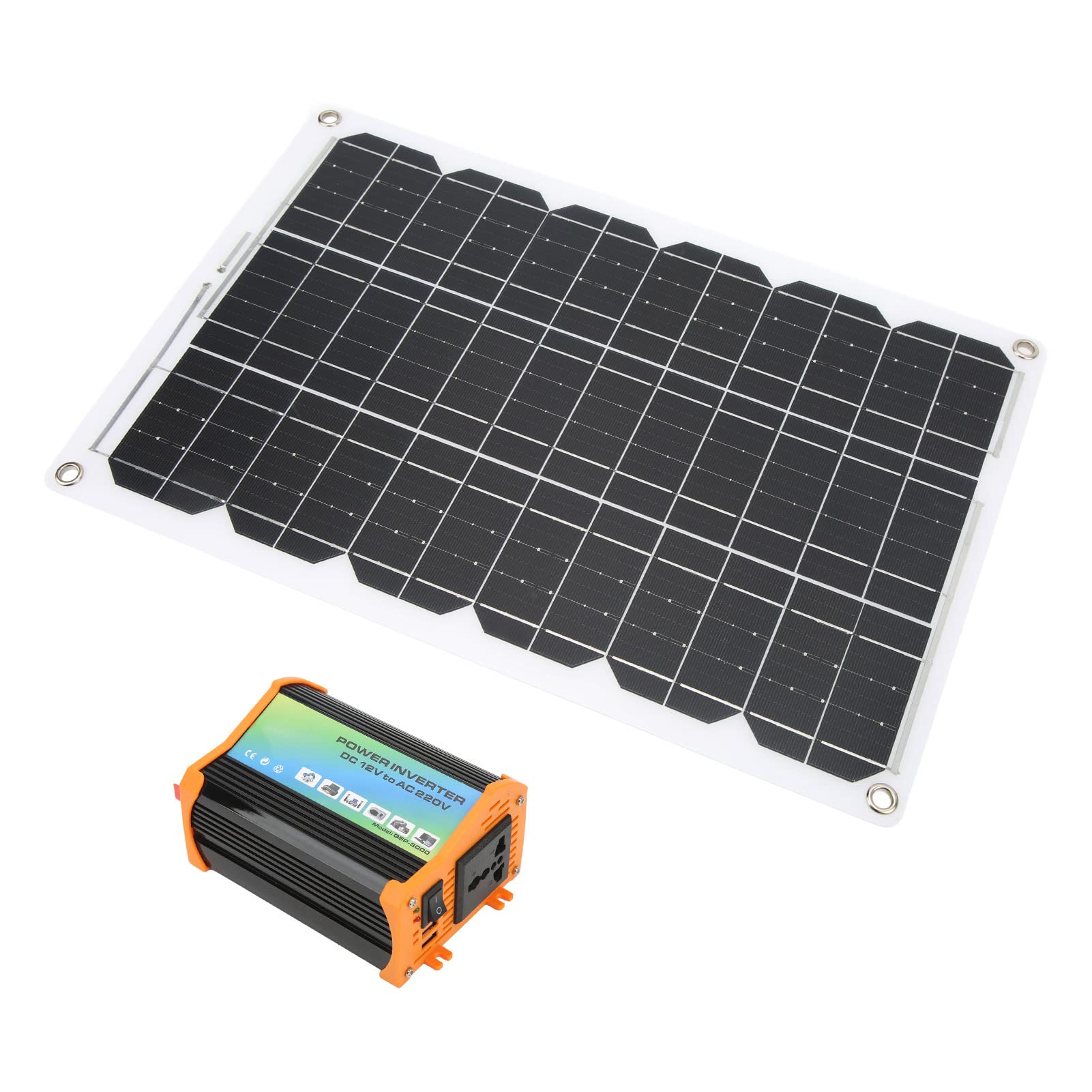 Pwshymi 300-W-Wechselrichter mit Zwei USB-Anschlüssen (12V bis 220V)