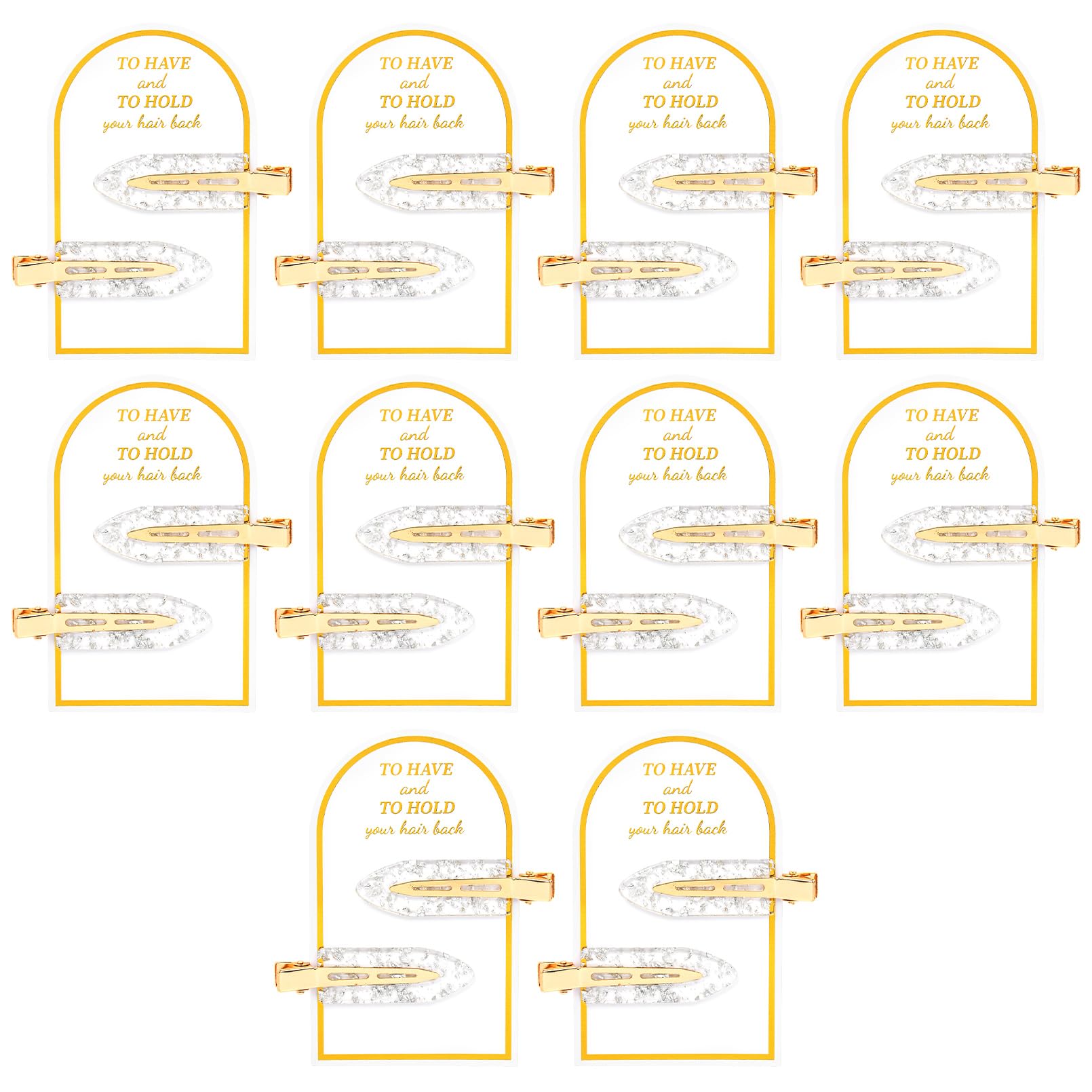 20PCS Bridesmaid Hair Clips No Bend Hair Clips Bridesmaid Hair Accessories Gifts Makeup Creaseless Glitter Hair Clip for Bride Women Girls(20Pcs/