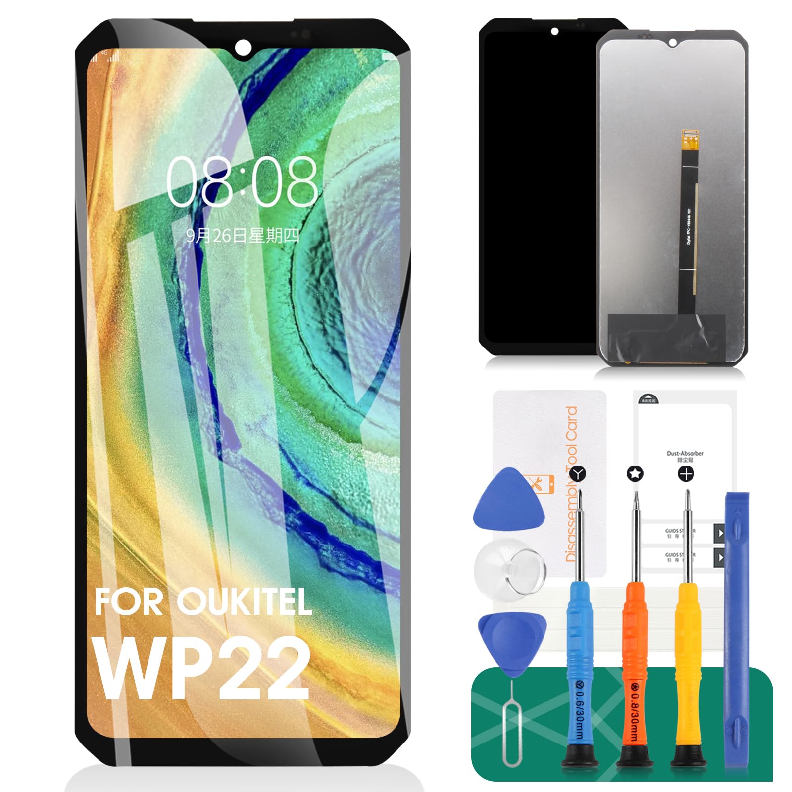 デカゲロオスギ Amazon.com: for Oukitel WP22 Screen Replacement for Oukitel WP22