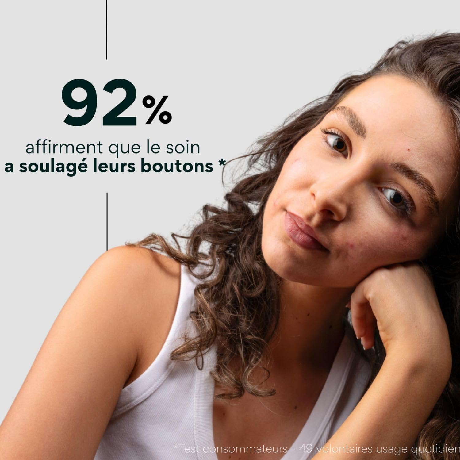 Skin & Out – Soin Boutons – 99% Naturel – Traitement ciblé stop-boutons avec Acide Salicylique 1% & Bakuchiol – Soulage les boutons, purifie et prévient l’apparition de marques post-boutons