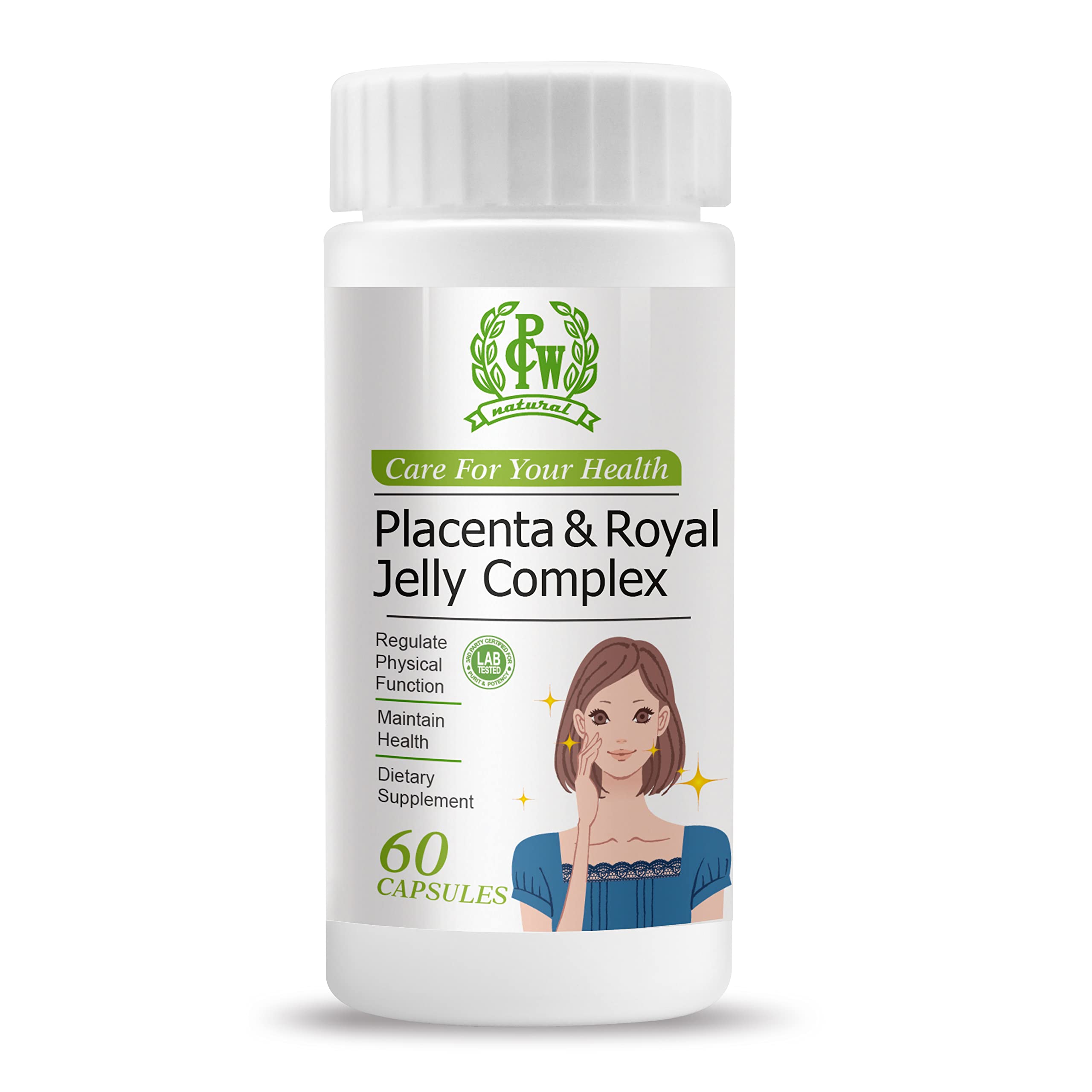PCW Placenta & Royal Jelly Complex, 60 capusles