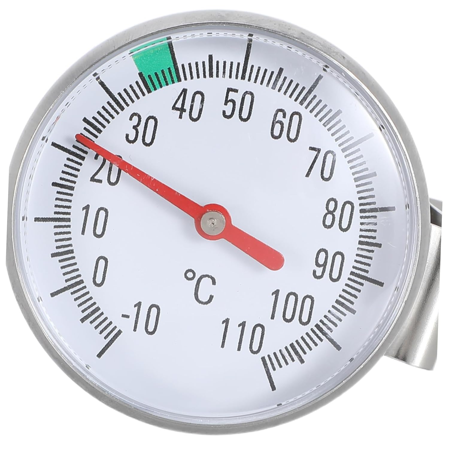 Candy Thermometer Long Probe Stainless Steel with Pot Clip, 145mm