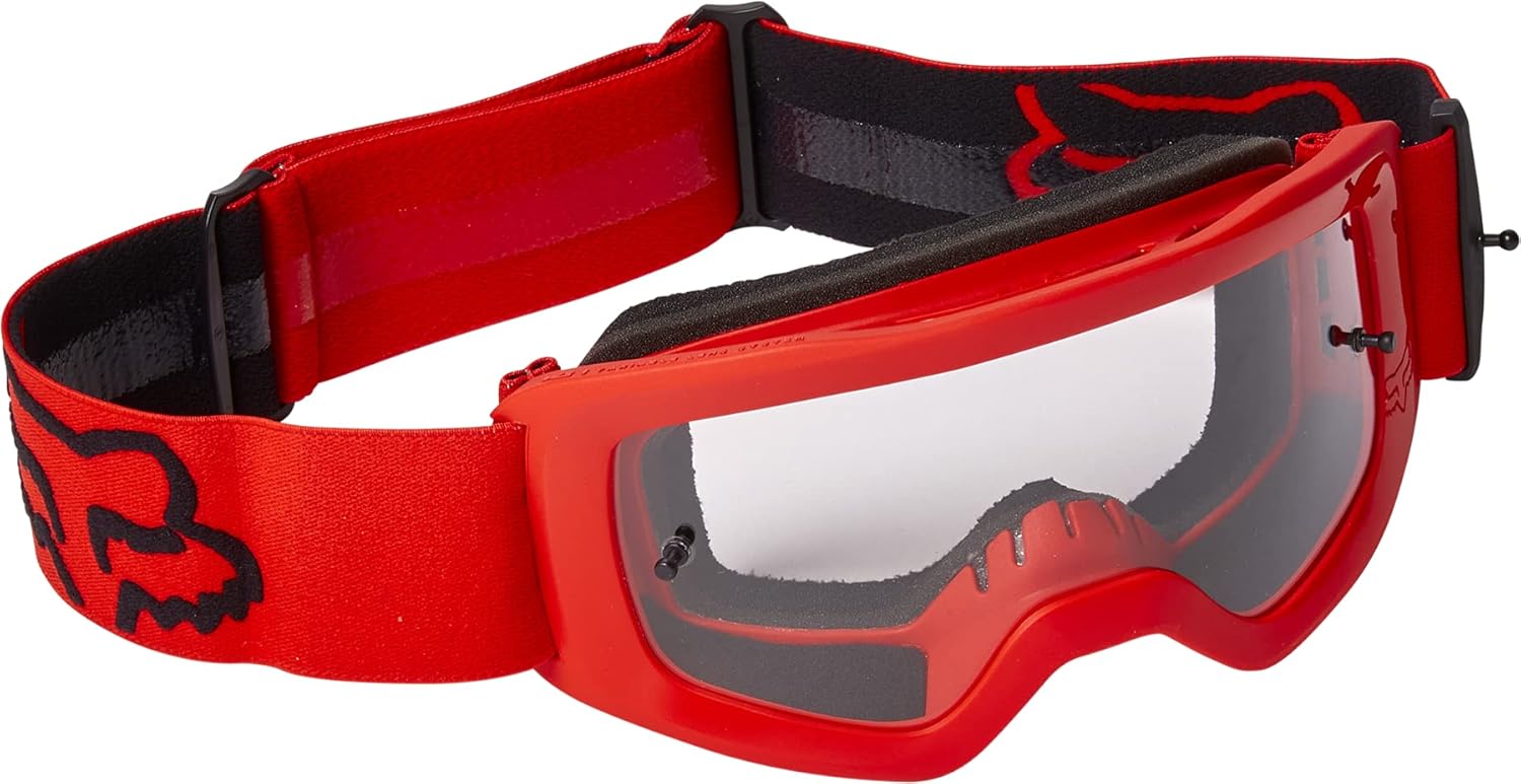 Fox Racing Youth Main Motocross Goggle, BNKR Black Camo - Spark Mirror Lens : Automotive