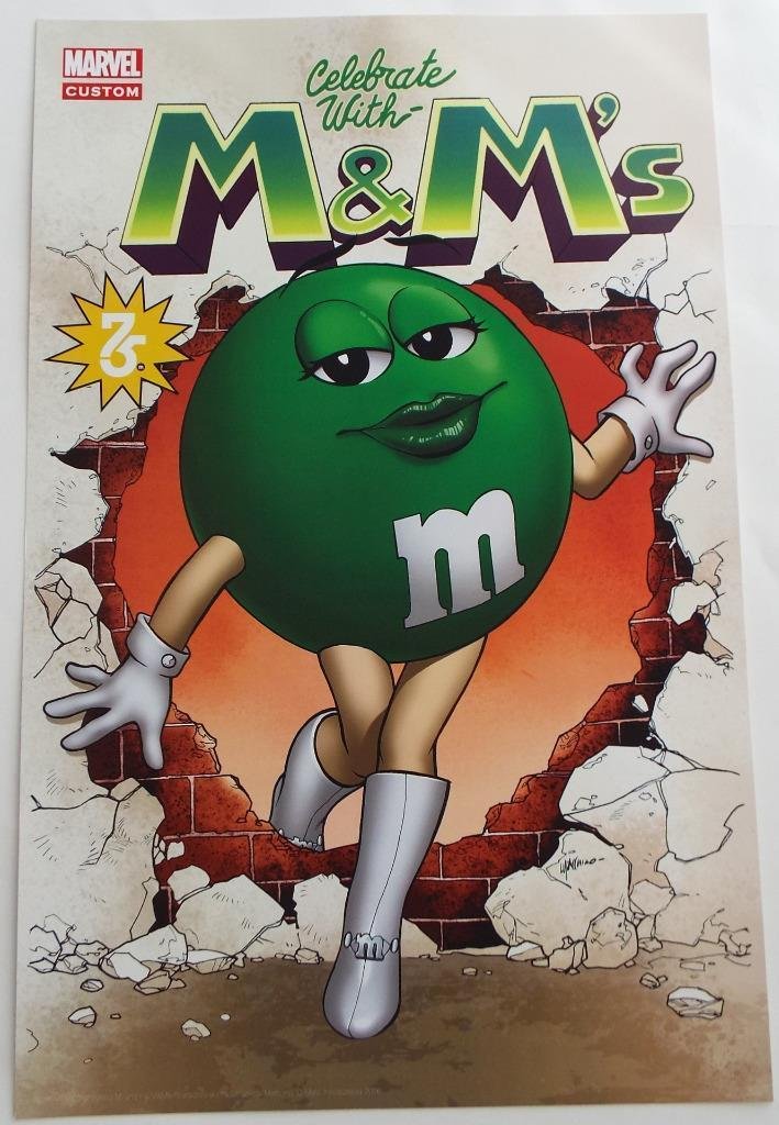 Marvel Custom M&M's 75TH ANNIVERSARY 24