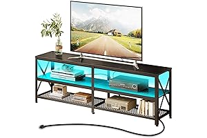 Rolanstar Entertainment Center 75 Inch TV Stand