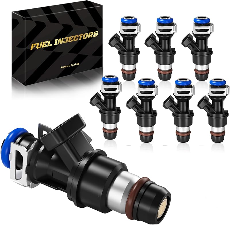 Injetores de combustível PUMBOAT 4 furos para motores V8 4.8L 5.3L e 6.0L – Conjunto com 8 unidades