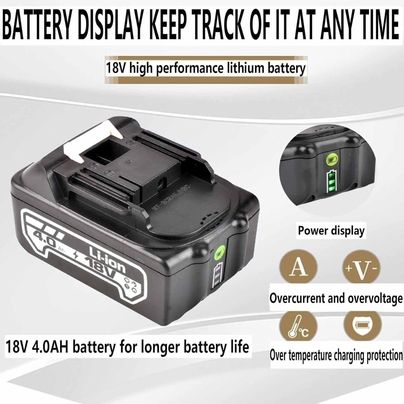 Crimpadora Hidráulica Recargable De 10-300 Mm², Crimpadora Hidráulica Eléctrica con 12 Pares De Troqueles, Cable con Batería para Terminal Cobre Y Aluminio