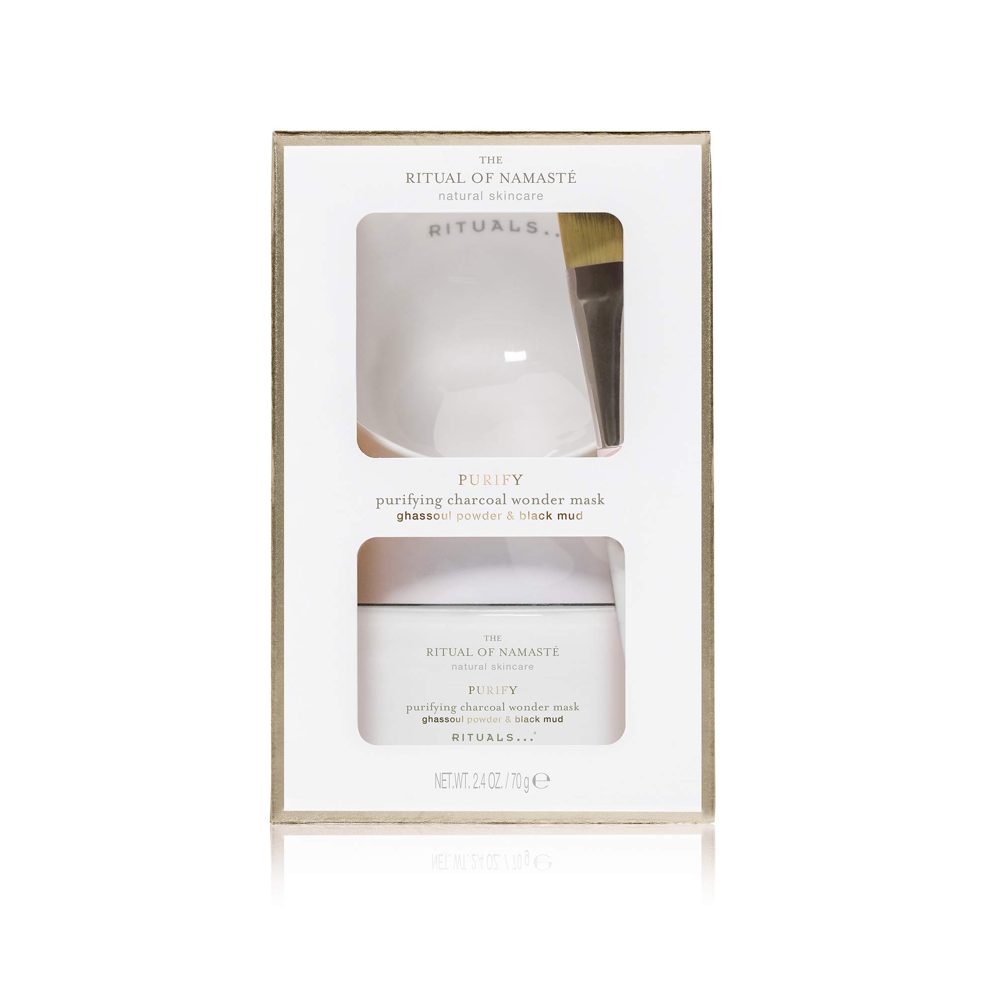 RITUALS The Ritual of Namasté Reinigende Wundermaske mit Aktivkohle, Purify Kollektion, 70 g