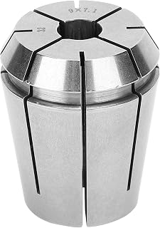 High Precision Spring Collet Chuck for CNC Engraving Machine - Industrial Supplies ER32 9 x 7.1mm with 0.008mm Accuracy for Milling Boring Drilling and Wire Tapping