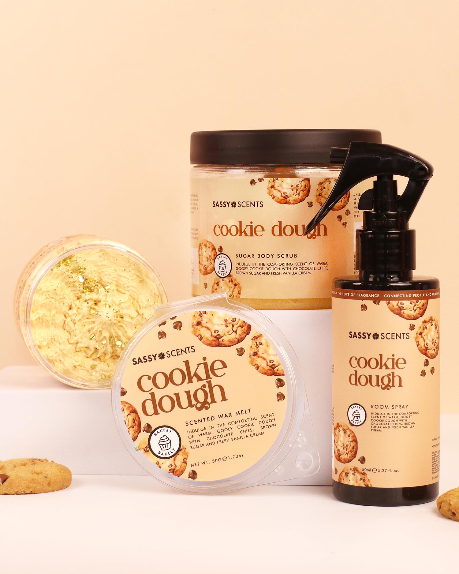 Sassy Scents Cookie Dough Whipped Soap, 115 g (Pack of 1) - Image 4