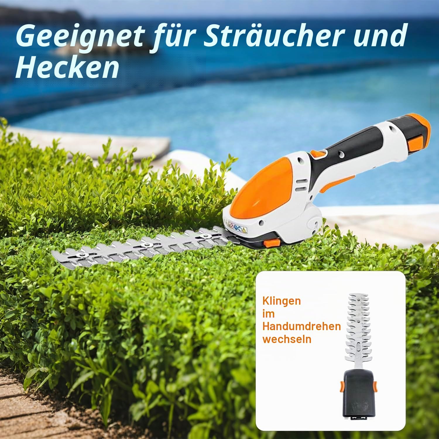 1 x Strauchscherenmesser für St-ihl HSA25 (nur) Akku-Heckenschere HA03 820 3000