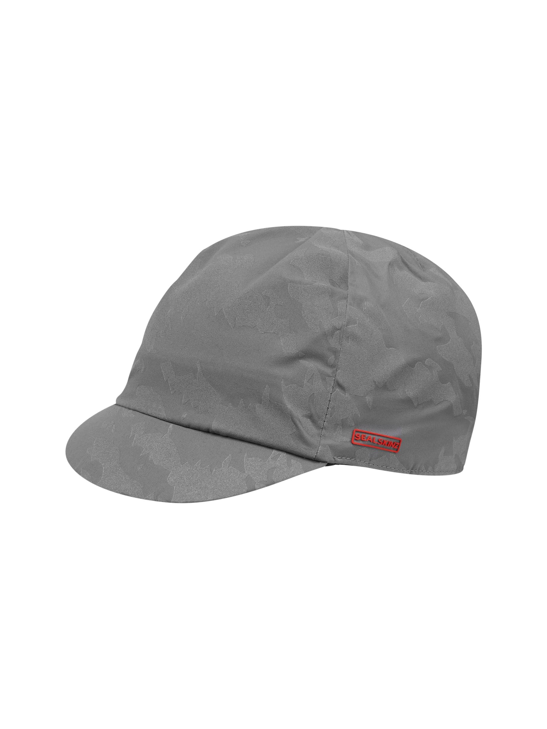 SEALSKINZ | Merton | Waterproof All Weather Reflective Camo Cycle Cap | for Cyclists | Fits Under Helmet | Built in Sweatband