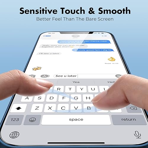 Miniatura 8 de UNBREAKcable Paquete de 3 protectores de pantalla para iPhone 12 / iPhone 12 Pro, vidrio templado doble inastillable [fácil instalación] [dureza 9H]