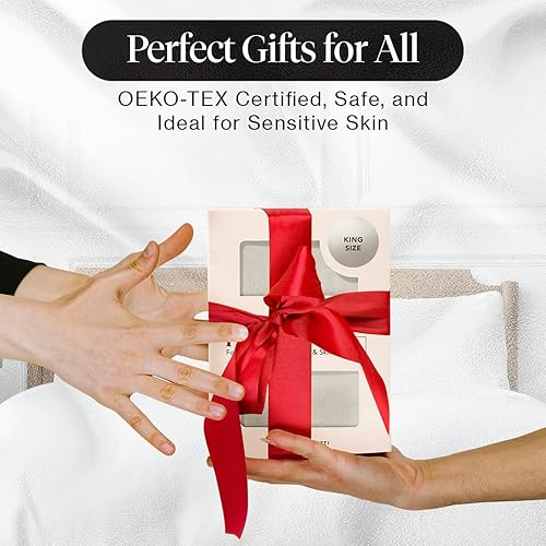 Vista 163 de Kitsch - Funda de almohada de satén con cremallera de tamaño queen/estándar, para el cabello y la piel, funda refrescante más suave que la seda