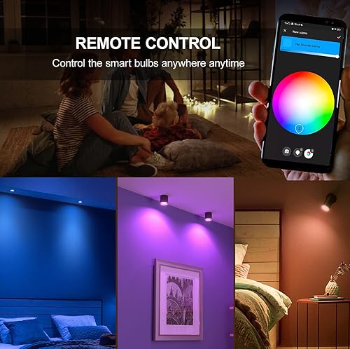 Miniatura 5 de LEDEPLY Zigbee - Bombillas inteligentes GU10, compatibles con Hu*e*, Alexa y Google y ConBee (requiere concentrador), 5 W (50 W), bombilla LED WiFi,